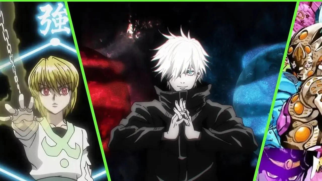 Anime che eclissano il sistema di potere di Jujutsu Kaisen, classificato