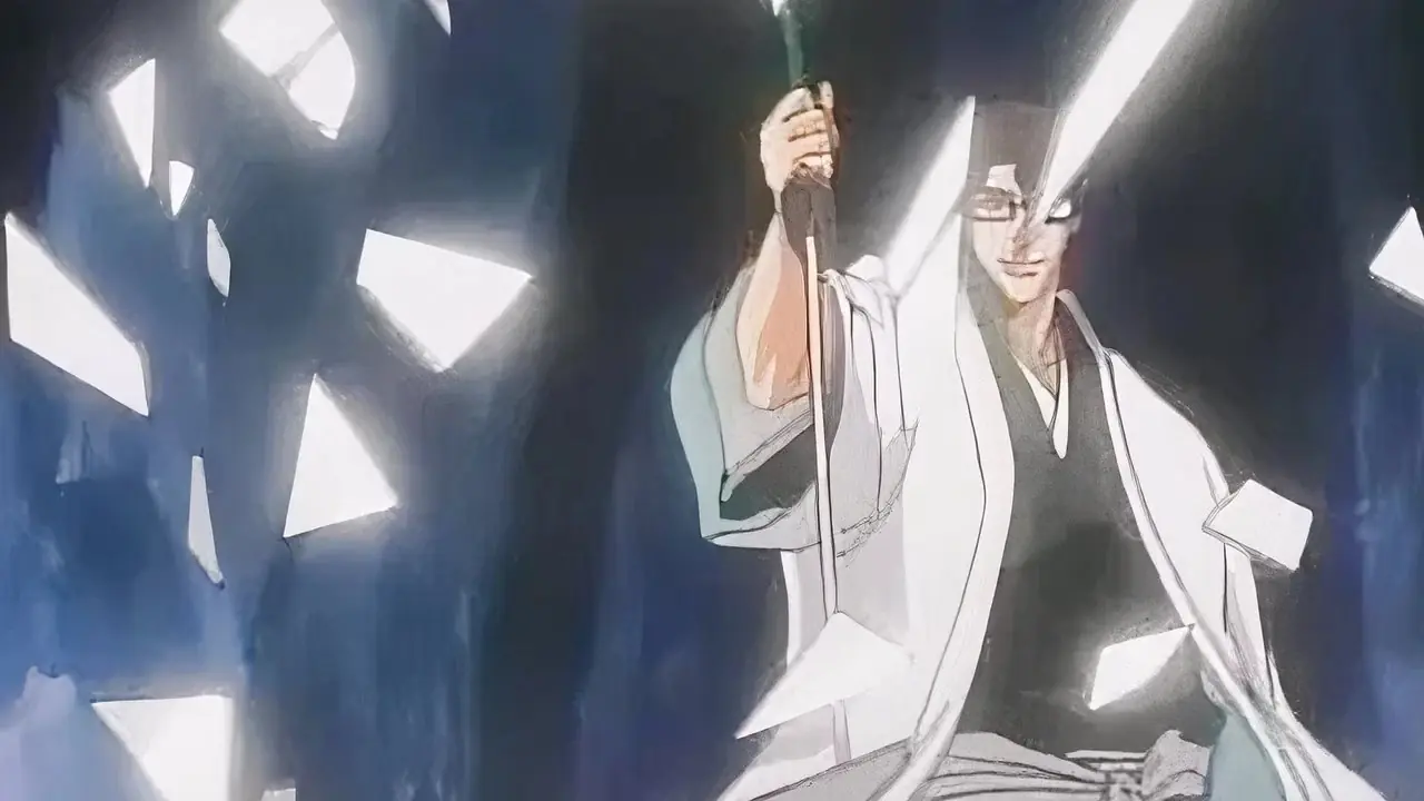 Isshin Kurosaki spotyka się z Ichigo, aby omówić swoje prawdziwe pochodzenie w Bleach: The Thousand-Year Blood War.