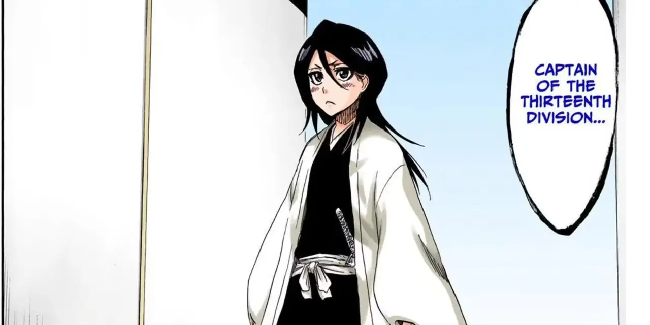 Rukia Kuchiki debuteert als de nieuwe kapitein van Squad 13 in de Bleach-manga.