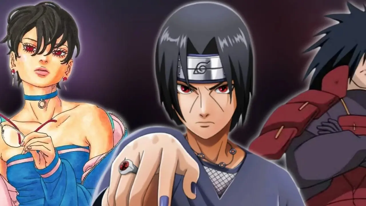 immagine del clan Uchiha in Naruto e Boruto