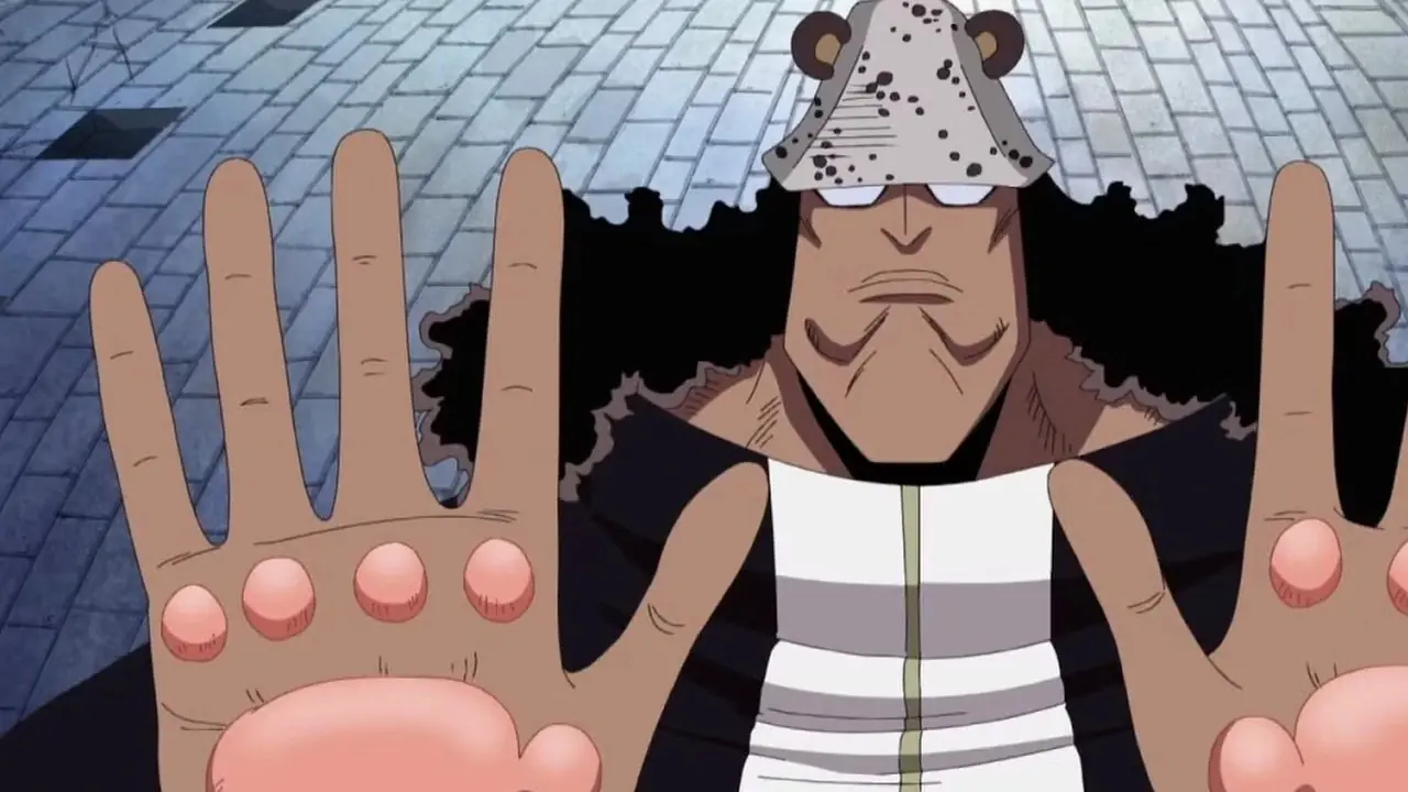 Kuma usa il suo frutto Paw Paw su Thriller Bark in One Piece Kuma usa il suo frutto Paw Paw su Thriller Bark in One Piece