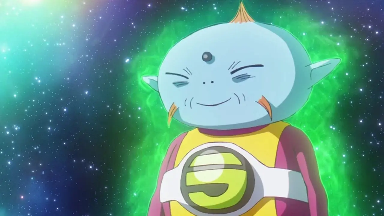 Super Majin Rymus i Dragon Ball DAIMA skaper Supreme Kais Super Majin Rymus i Dragon Ball DAIMA skaper Supreme Kais