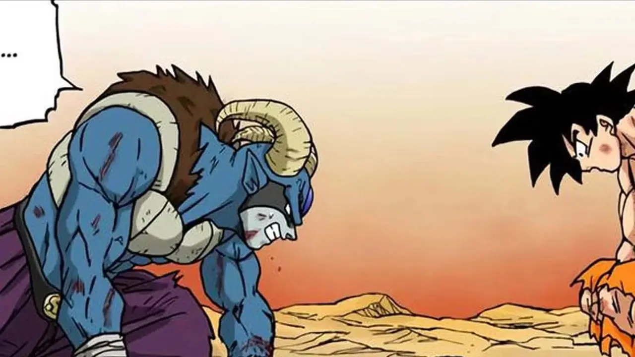 Beerus, Gogeta och Black Frieza