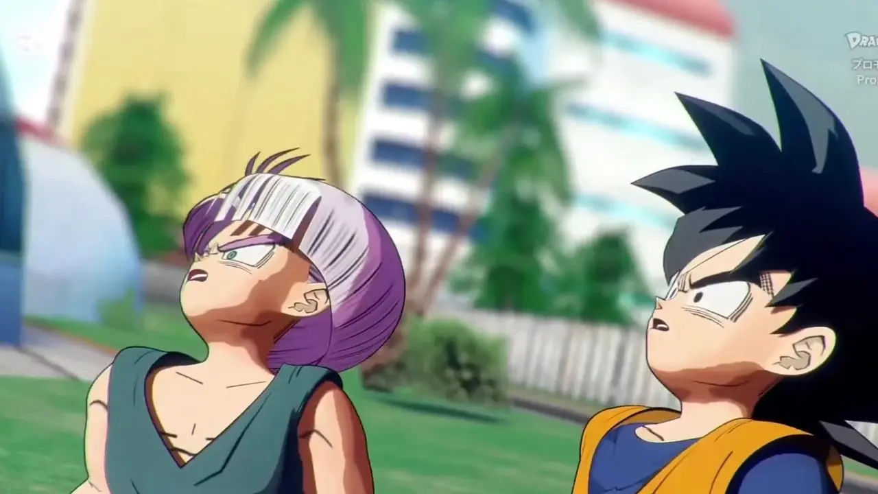 Super Dragon Ball Heroes'da CC Trunks ve CC Goten