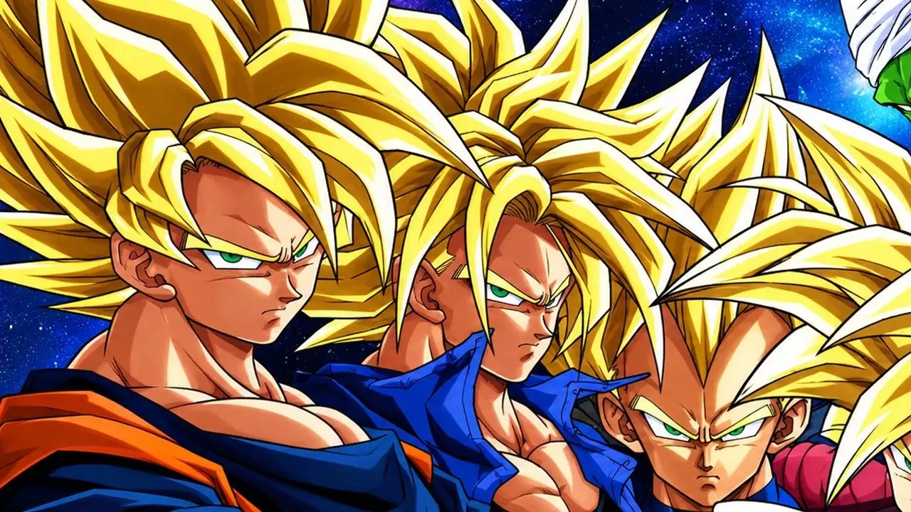 ドラゴンボール、最も強力な4人のサイヤ人を明らかに