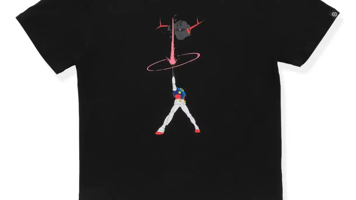 Fanáticos de Gundam, necesitan estas camisetas que brillan en la oscuridad