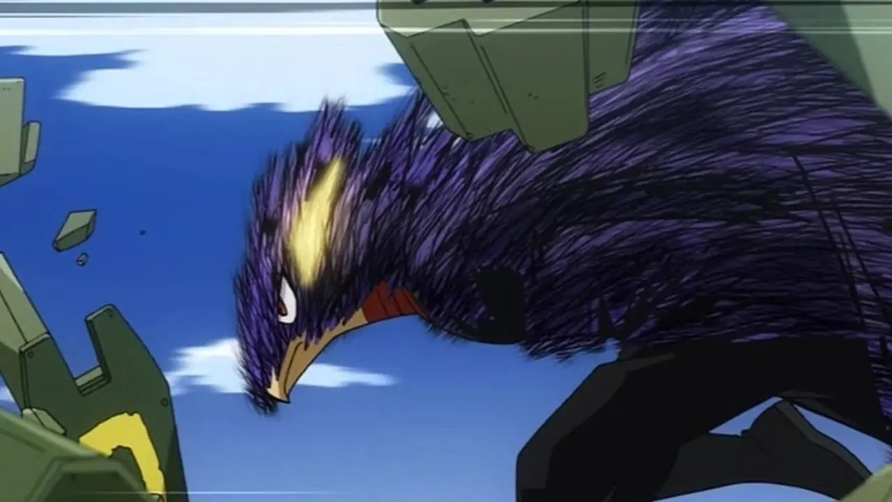 my hero academia héroes voladores más fuertes-fumikage tokoyami