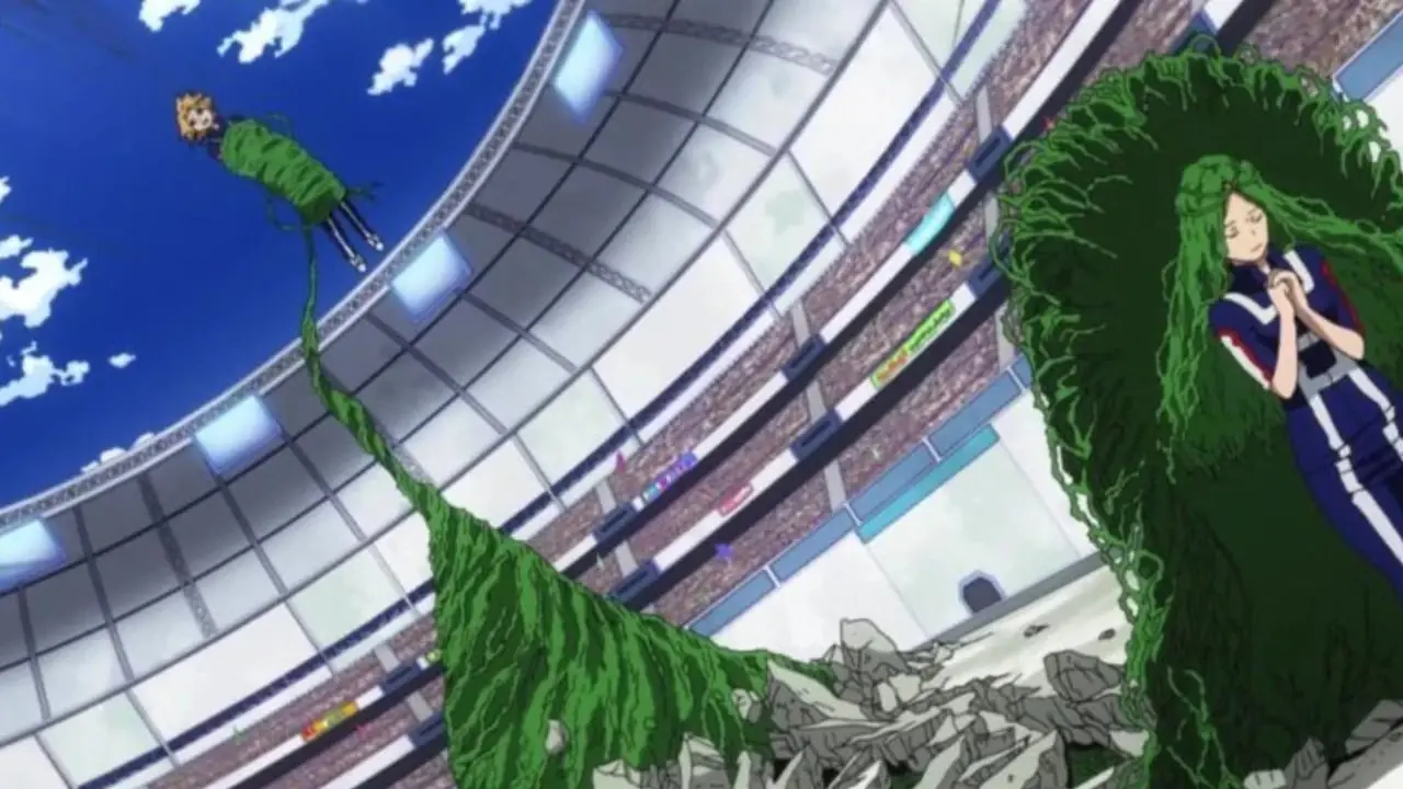 my hero academia escudos de héroe más fuertes-ibara shiozaki escudo de fe