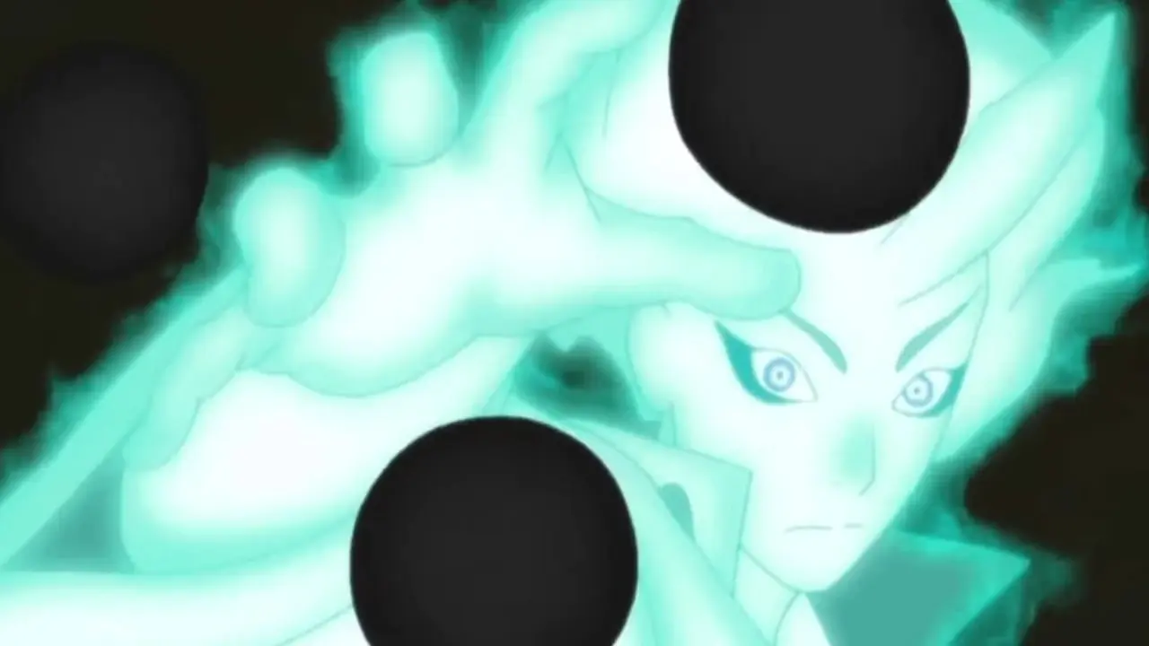 Toneri Otsutsuki używa trybu czakry Tenseigana przeciwko Naruto w The Last: Naruto the Movie