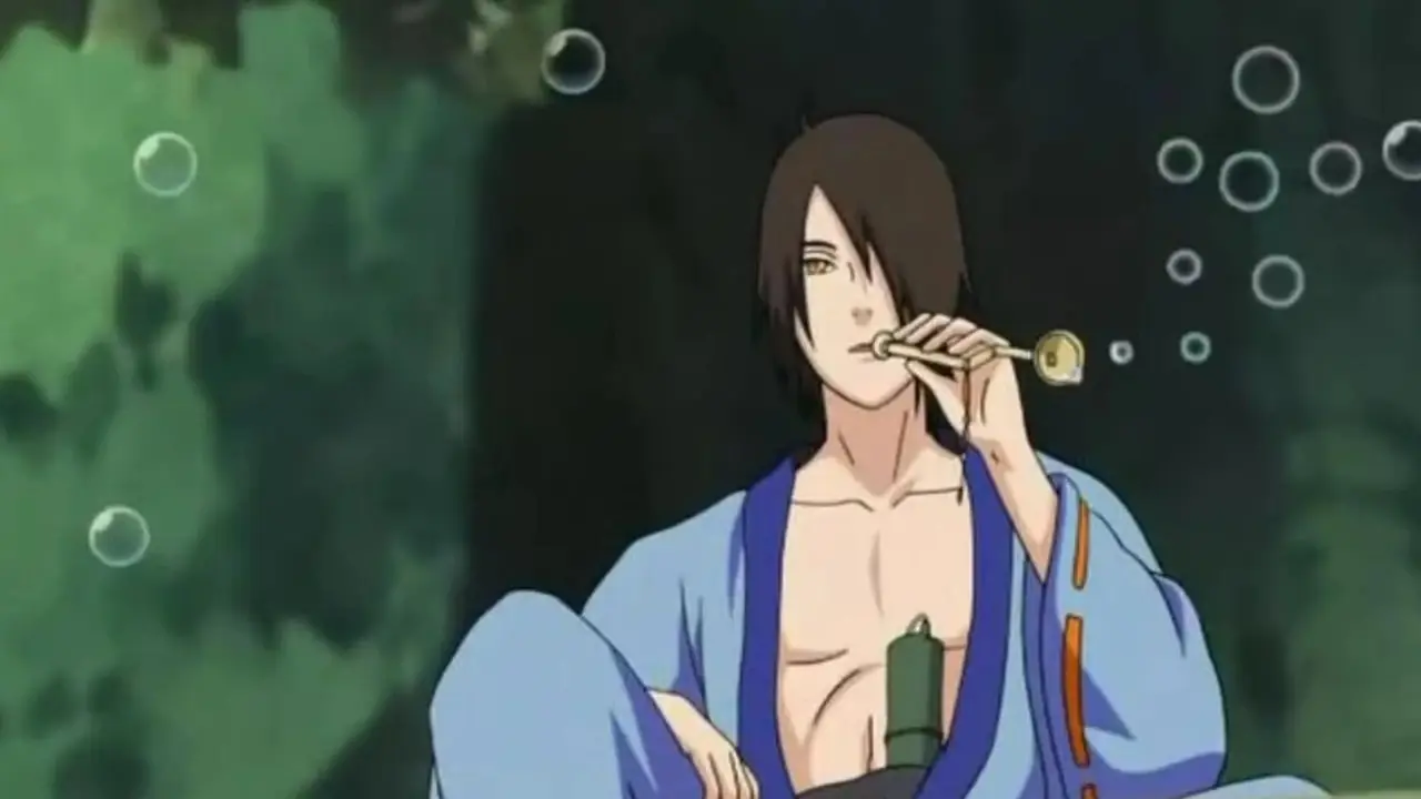 ينتج أوتاكاتا فقاعات مراقبة في حلقة حشو ناروتو: شيبودن.