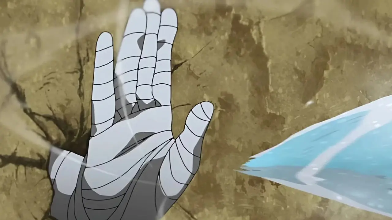 Boruto neue Kräfte, die Naruto Uzumaki nach Shippuden-Narutos wissenschaftlich modifiziertem Arm erlangte Boruto neue Kräfte, die Naruto Uzumaki nach Shippuden-Narutos wissenschaftlich modifiziertem Arm erlangte