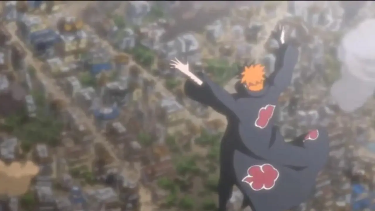 Dolor Shinra Tensei Akatsuki Firma Jutsu naruto Dolor Shinra Tensei Akatsuki Firma Jutsu naruto