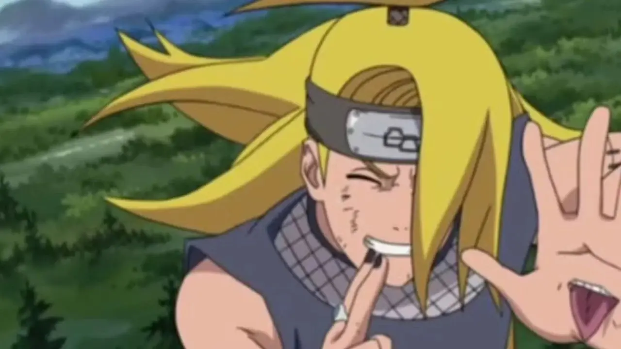 Deidara C4 Akatsuki Podpisowe Jutsu naruto