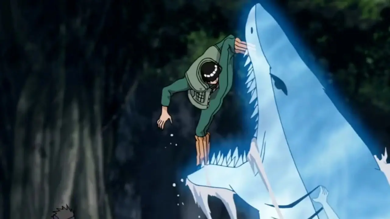 Pocisk Rekina kisame Podpisowe Jutsu Akatsuki naruto