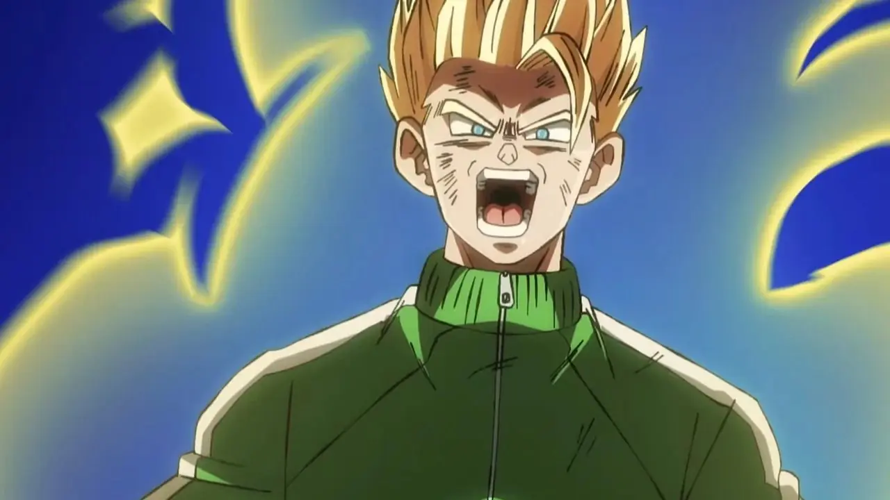 Goku potenciando VS Frieza en Dragon Ball Super: Beerus