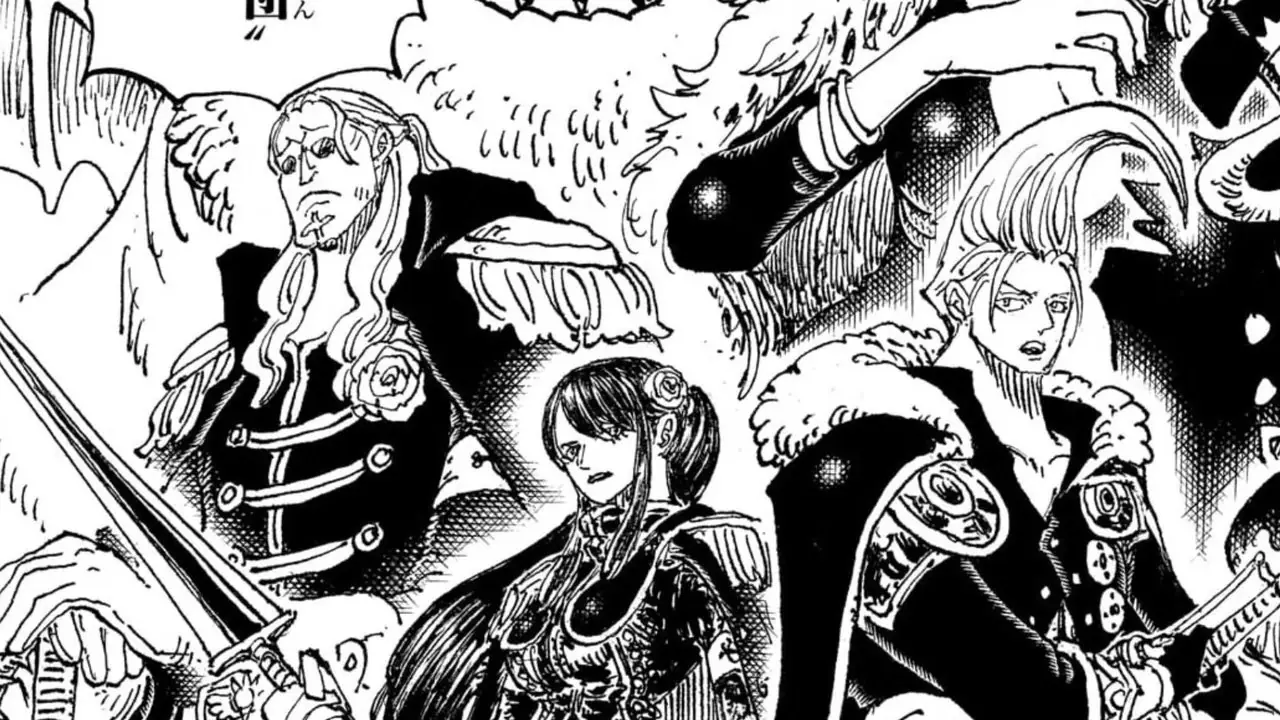 I Cavalieri di Dio si riuniscono a God Valley nel manga One Piece.
