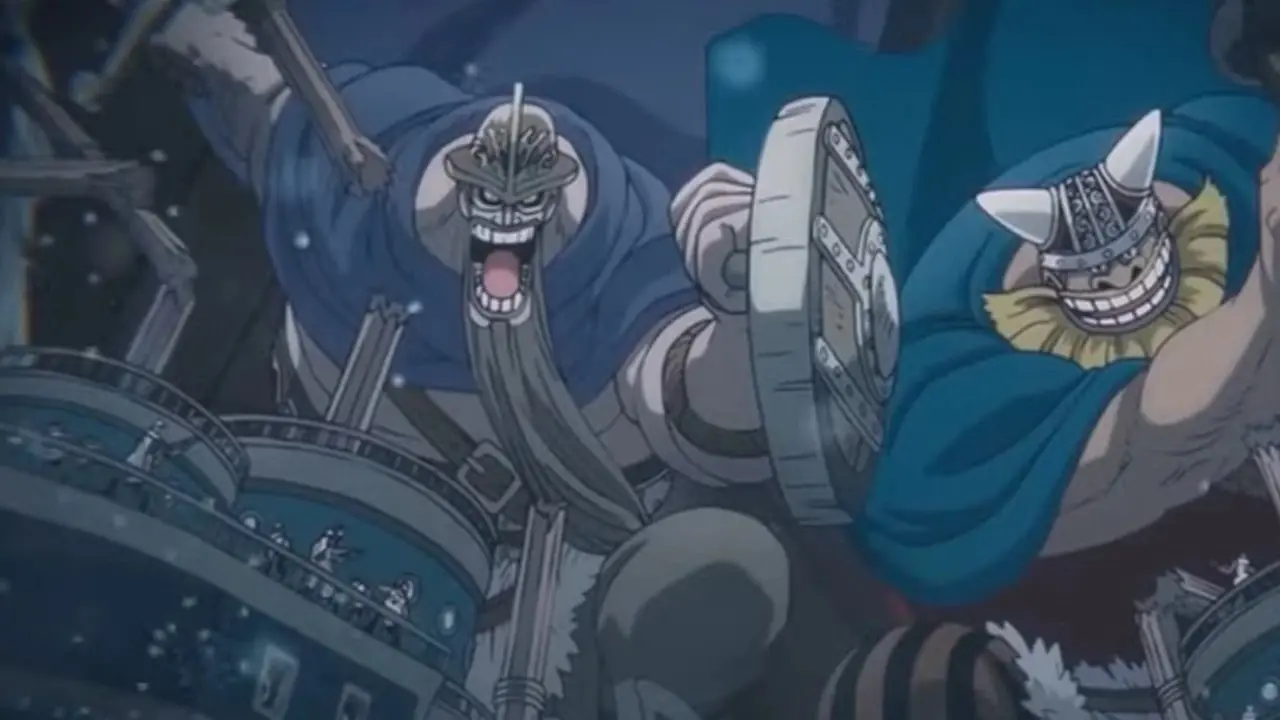 Os fuzileiros navais têm poder total em Marineford e os fundadores do Exército Revolucionário em One Piece.