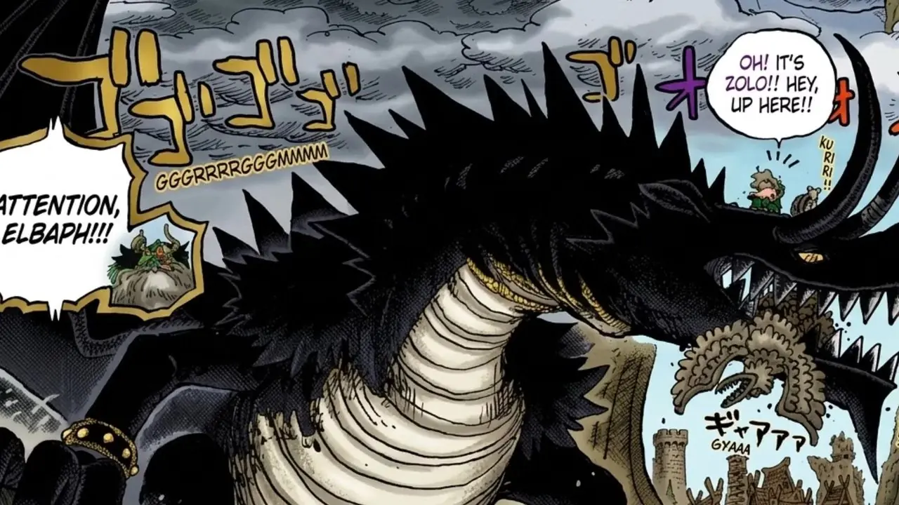 Varios vicealmirantes de la Marina están firmes con el almirante de flota Sengoku al fondo en One Piece.