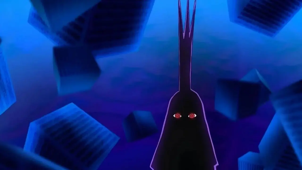 Varios vicealmirantes de la Marina están firmes con el almirante de flota Sengoku al fondo en One Piece.