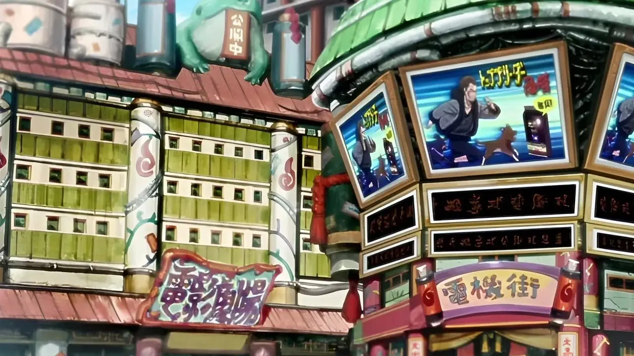 アニメの世界の構築