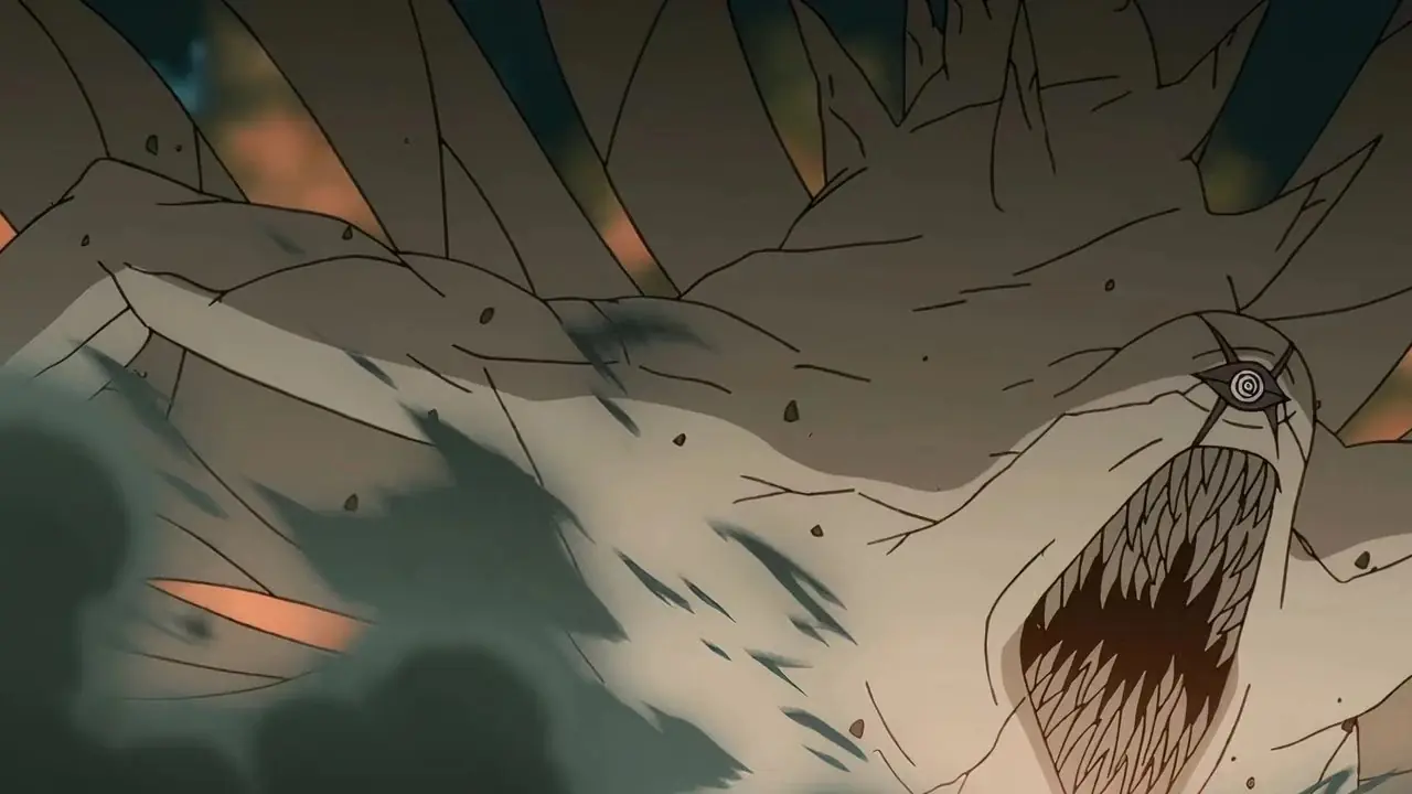 Dziesięcioogoniasty krzyczy na Zjednoczone Siły Shinobi w Naruto Dziesięcioogoniasty krzyczy na Zjednoczone Siły Shinobi w Naruto
