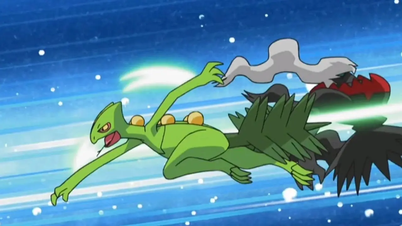 Sceptile Beats Darkrai 第 13 季第 32 集 钻石与珍珠 Sceptile Beats Darkrai 第 13 季第 32 集 钻石与珍珠