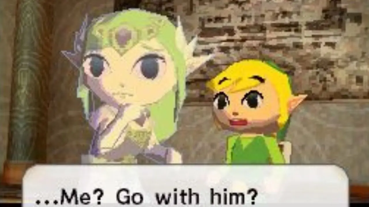 Zelda Princess of Crepusculo Midna y Link