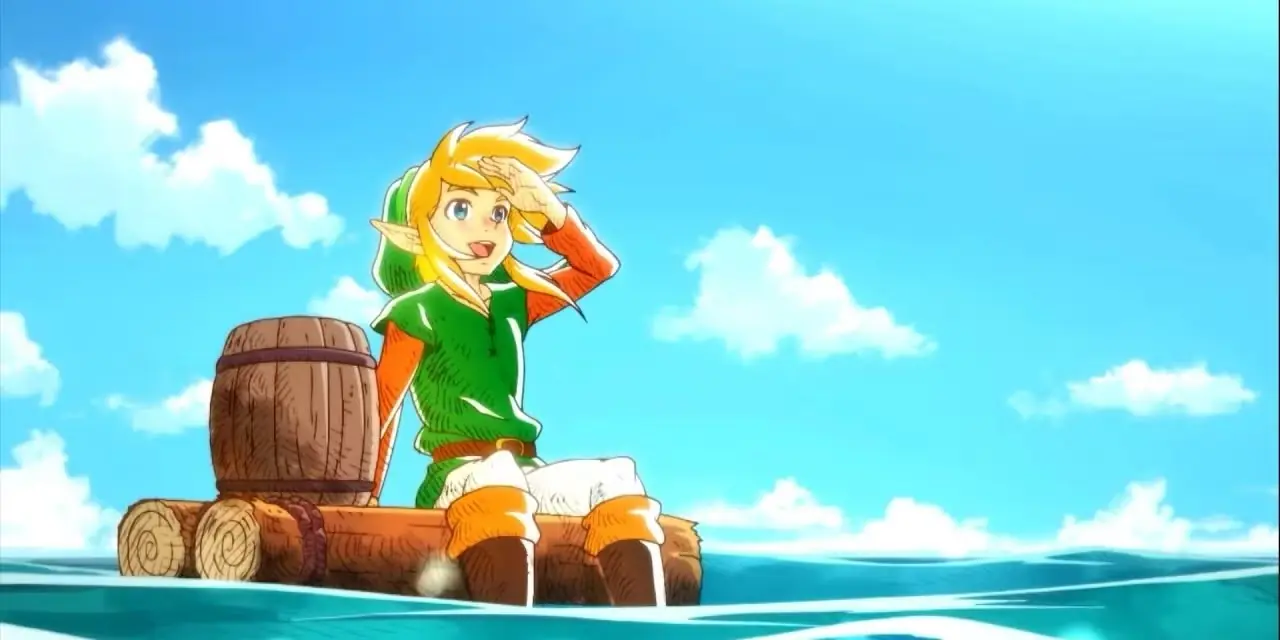 Zelda e Link na Princesa do Crepúsculo
