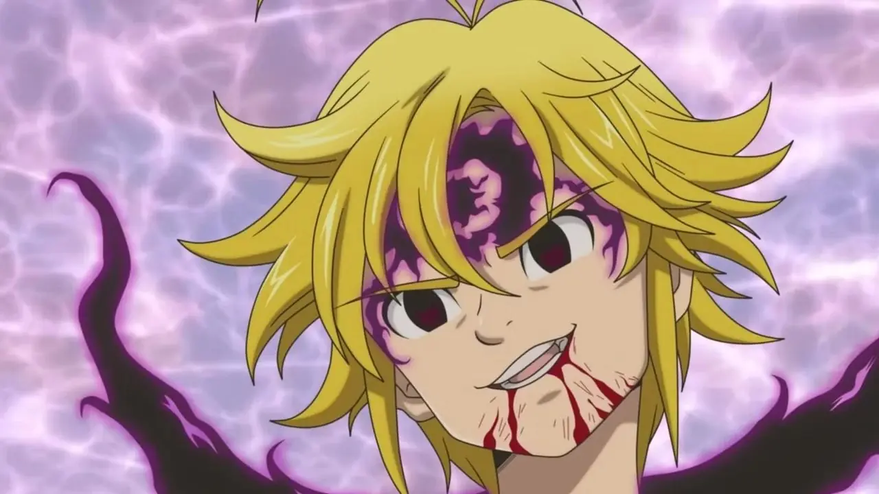 meliodas Anime Espadachines Rival Sasuke Uchiha