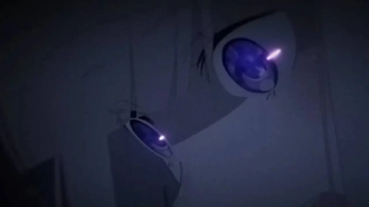 Emilia med et uhengslet blikk i øynene sett i sesong 2, episode 11 av ReZero Starting Life in Another World
