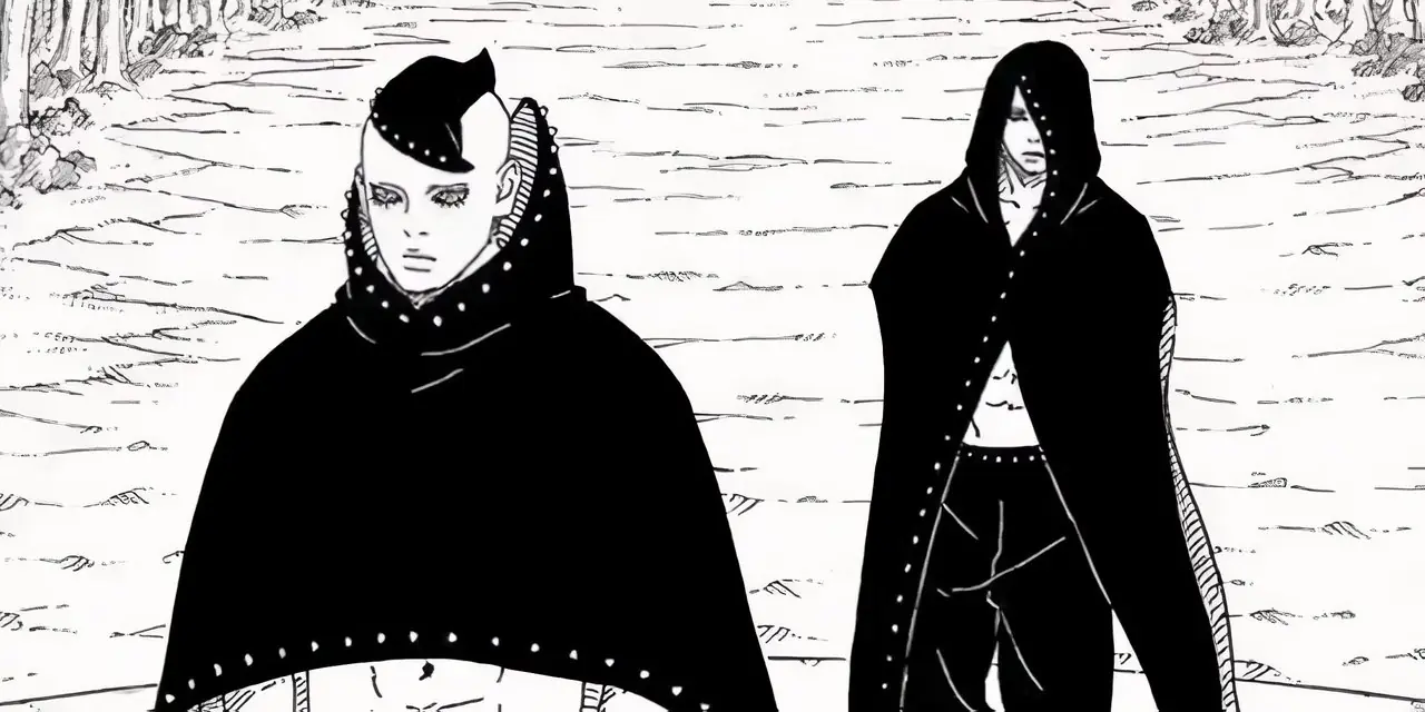 Sarada Uchiha Confrontación Hidari Jura Boruto TBV Capítulo 37