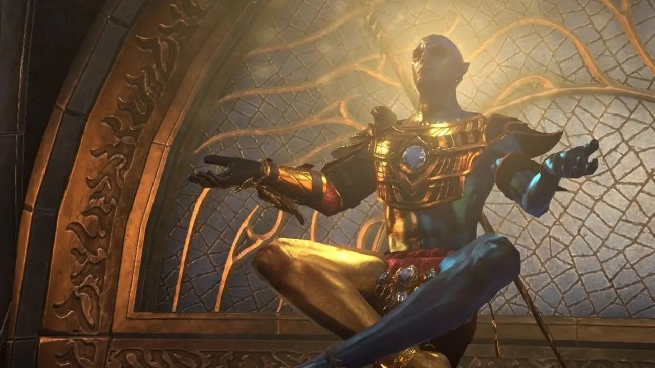 The Elder Scrolls Online'daki bir Ejderha resmi