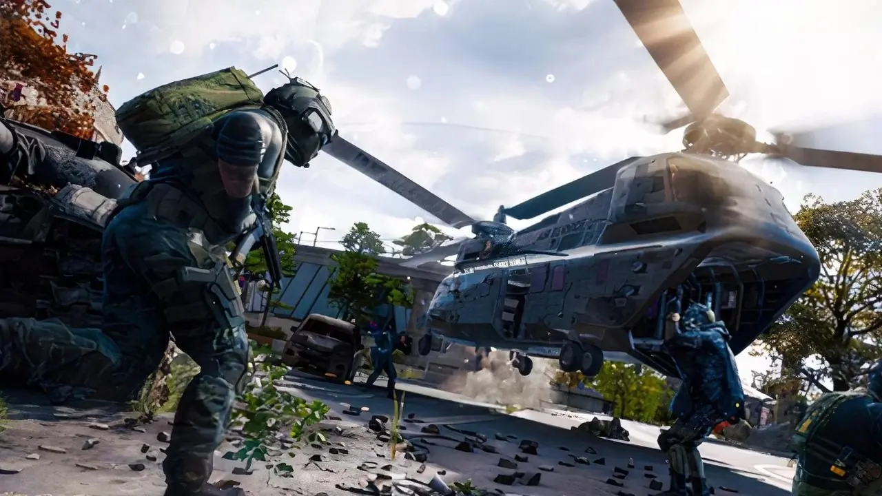 call of duty modern warfare 4 soldados dmz corriendo