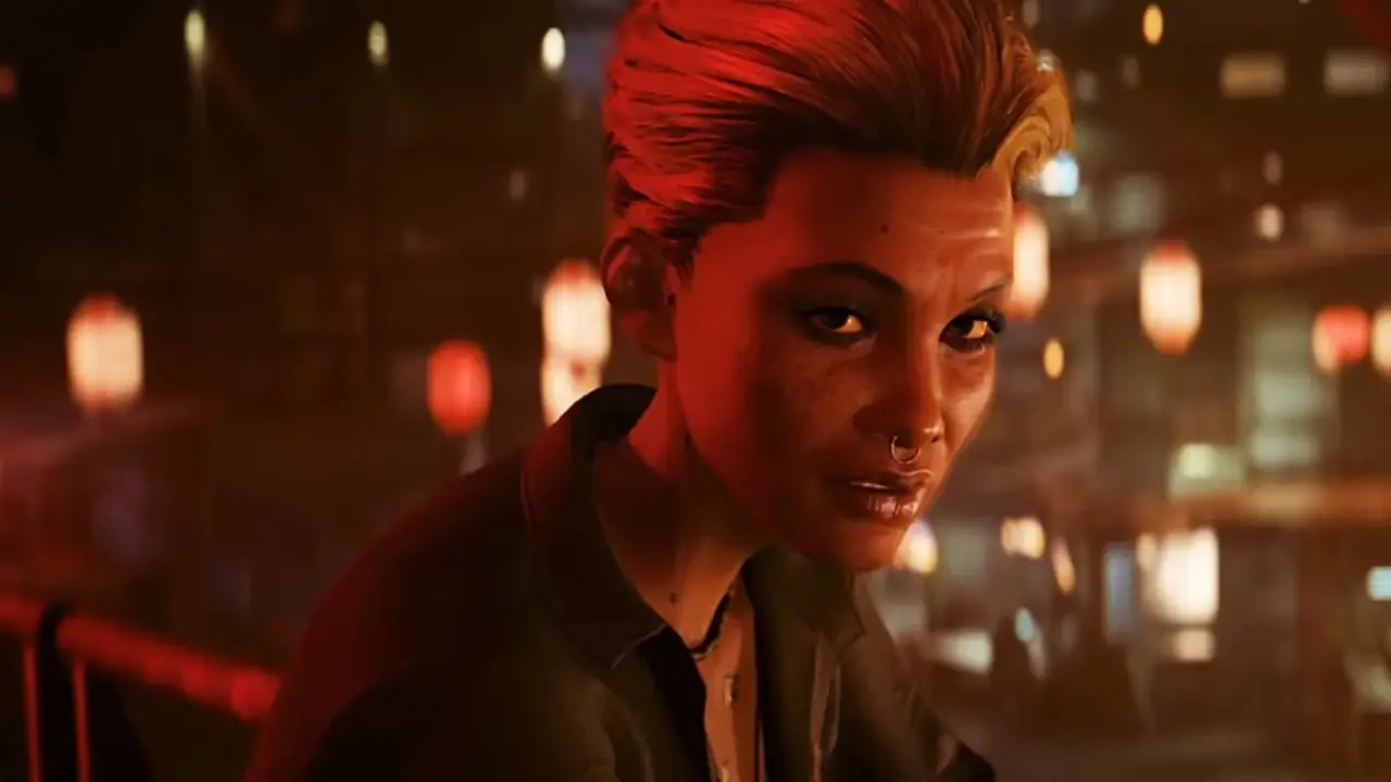 Cyberpunk 2077 Phantom Liberyt bar skärmdump