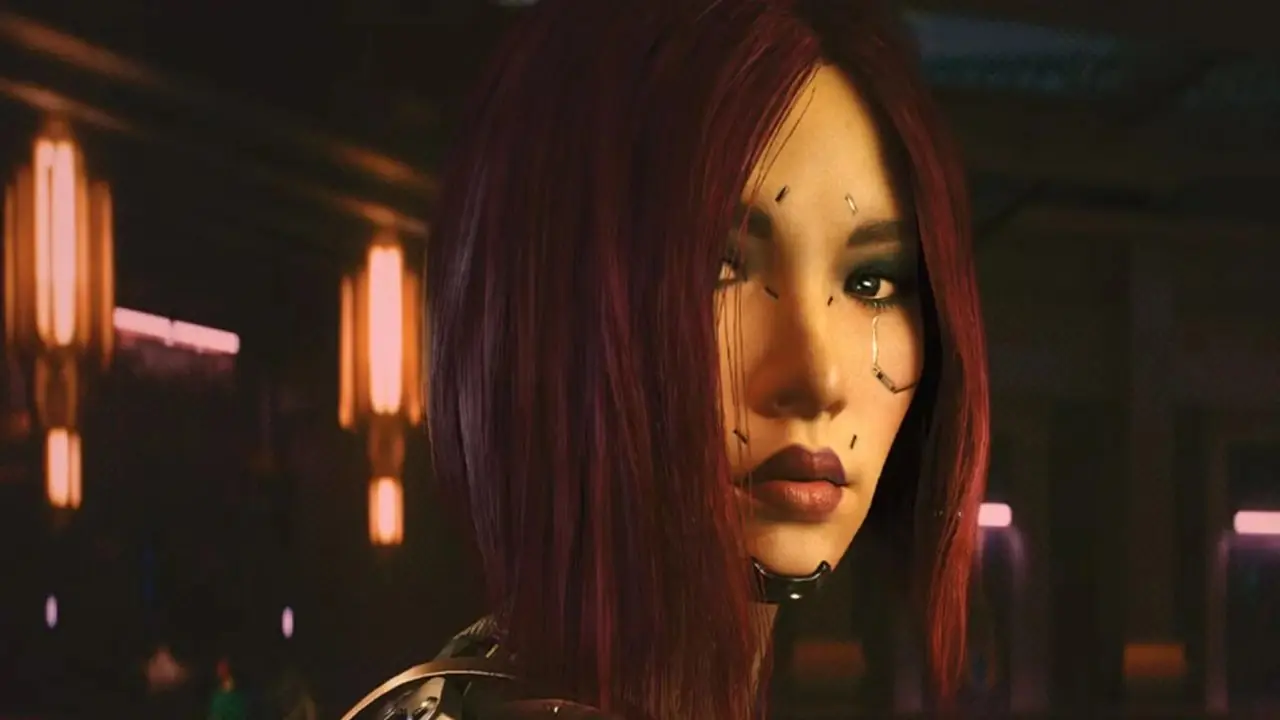 Cyberpunk 2077 Phantom Liberty'den Songbird AKA So Mi'nin yakın çekim görüntüsü