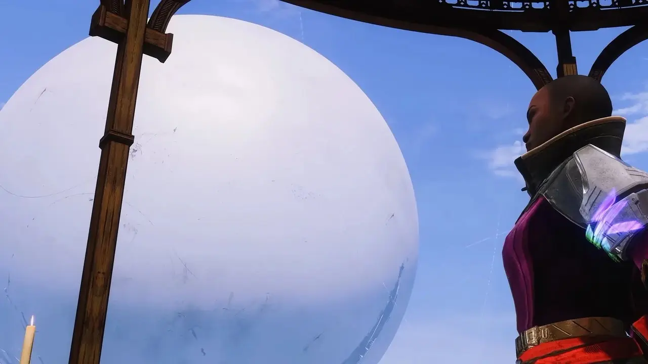 Destiny 2 のレッドウォーの真っ只中のトラベラー