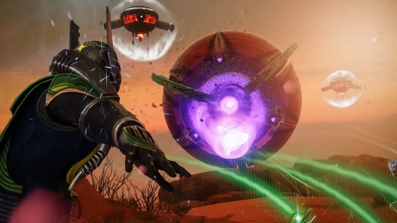 Destiny 2'nin Kızıl Savaş kampanyasından bir görüntü