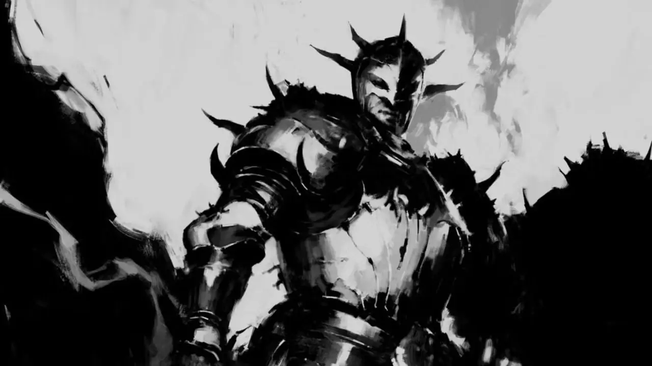 Silhouetten von Personen im Teaser-Trailer zu Diablo 5