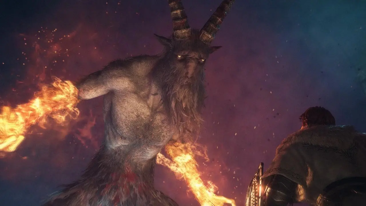 Dragon combattant un groupe dans Dragon's Dogma 2: Dark Arisen