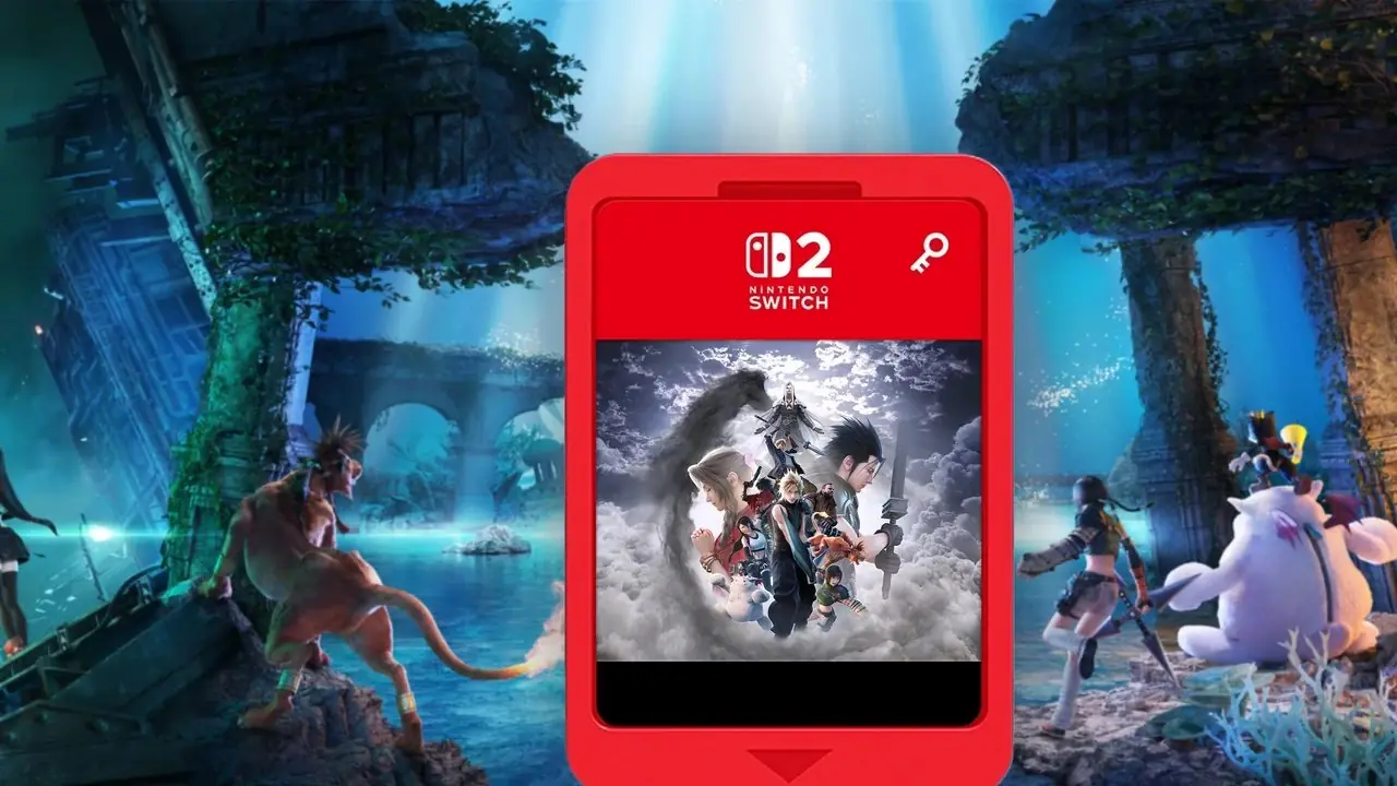 La taille du fichier de Final Fantasy 7 Revelation est exactement la raison pour laquelle les cartes-clés de jeu Switch 2 sont un tel problème