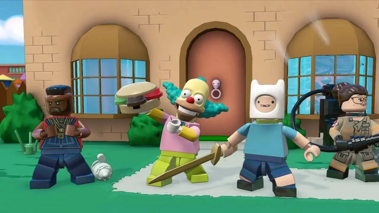 Schermata del gioco Lego Rock Raiders 4