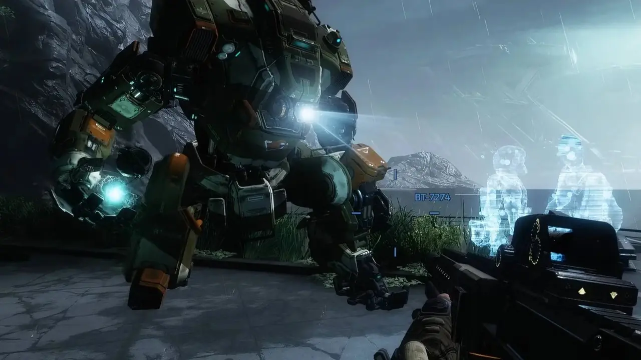 Disparar a los enemigos como un humano en Titanfall 2