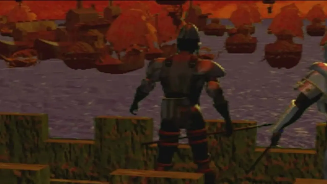 verloren vikingen rock-'n-roll racen in Blackthorne