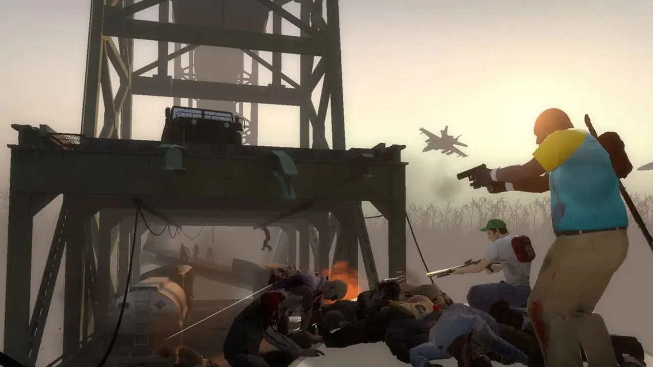 Jason empuñando una ametralladora ligera en Far Cry 3