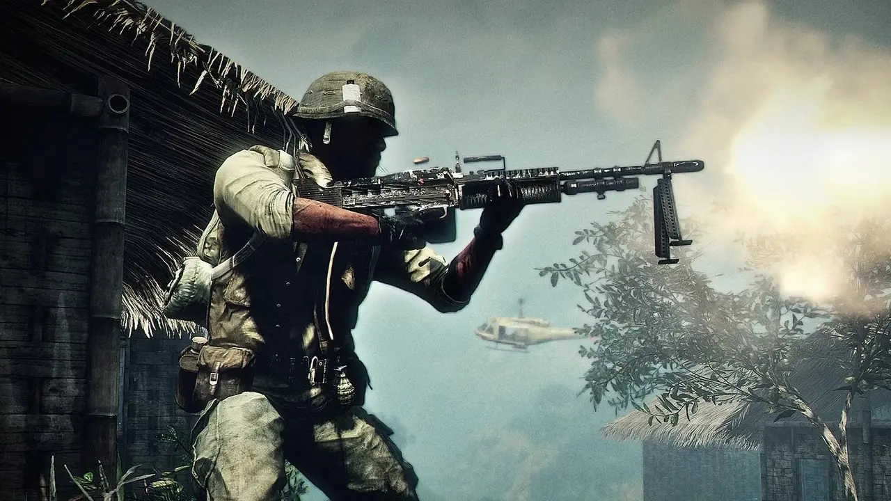 Battlefield Bad Company 2 Vietnam Gameplay Tank