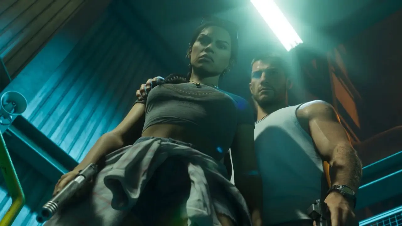 Jason og Lucia omfavnes i GTA 6.