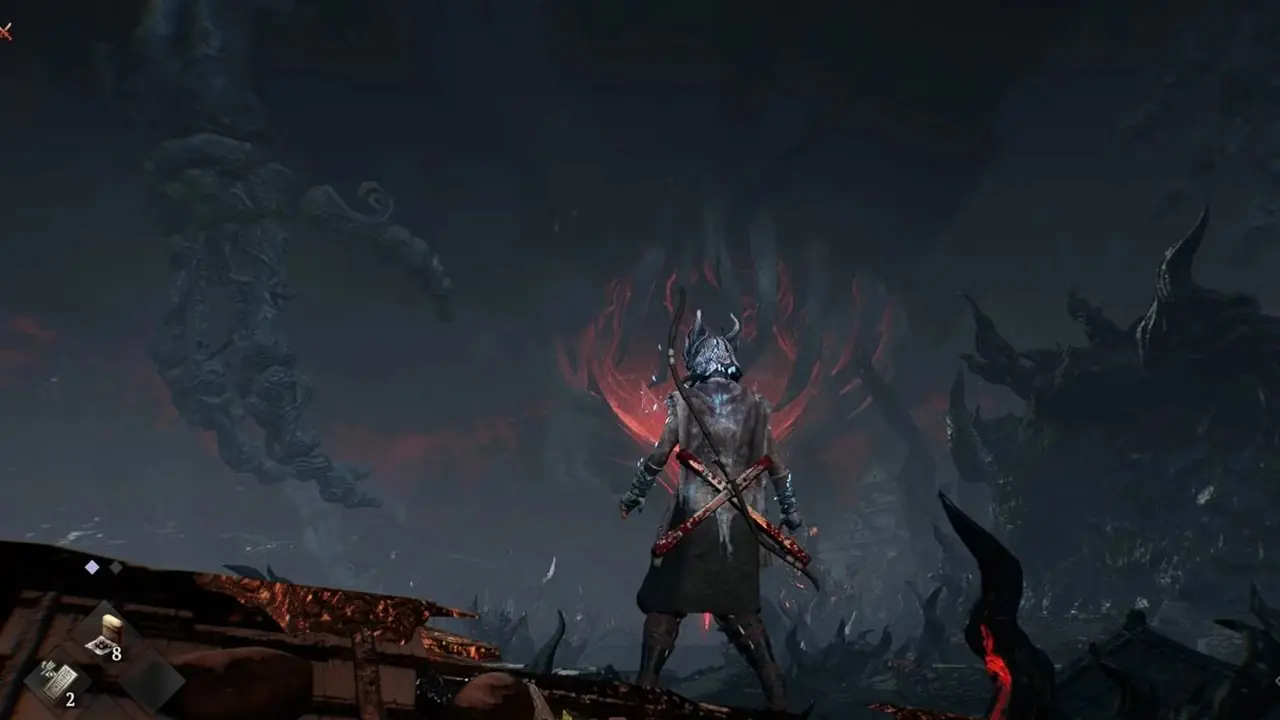 Escena de Nioh 3 después de la pelea con el jefe