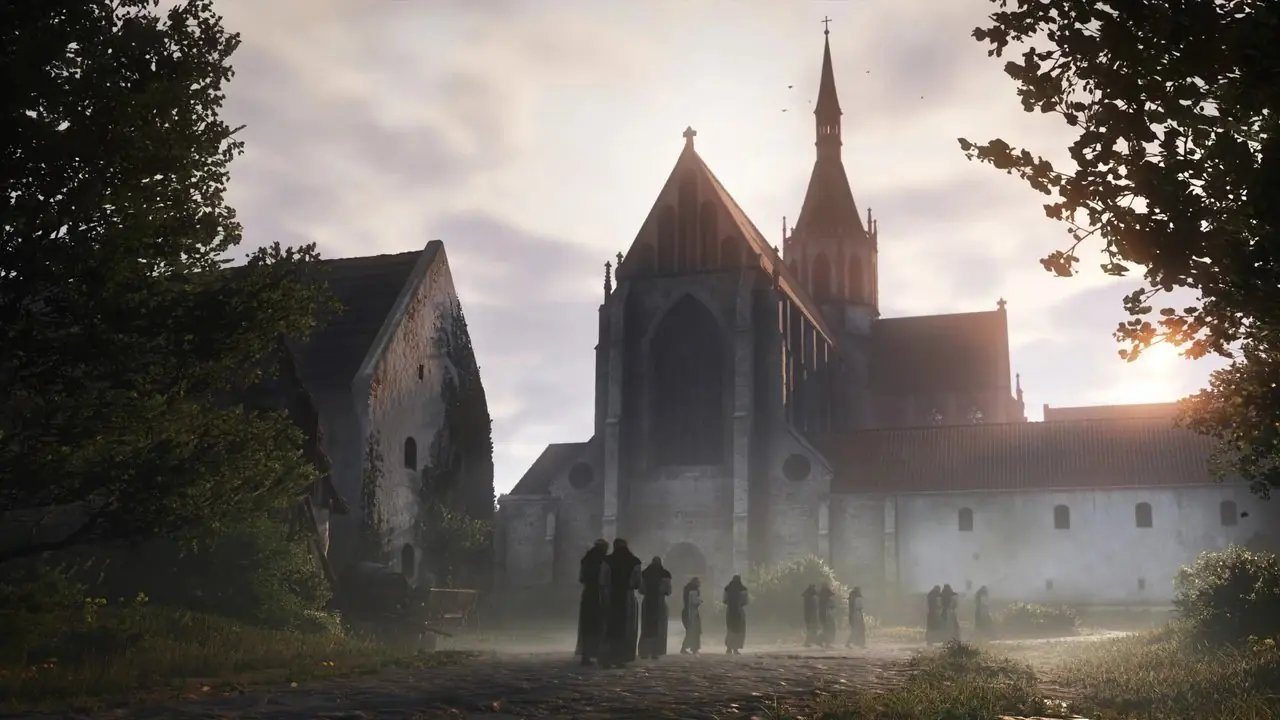 Henry blickt auf die Burg in Kingdom Come Deliverance 2