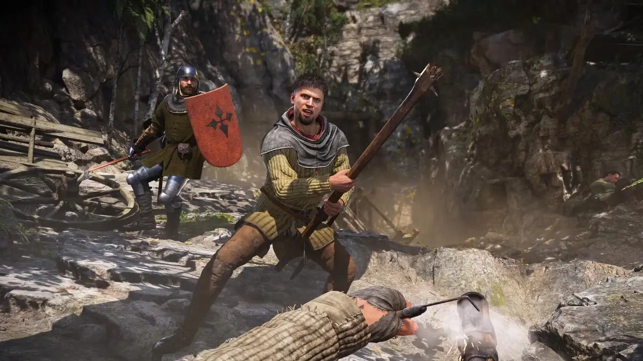Henry olhando para o castelo em Kingdom Come Deliverance 2