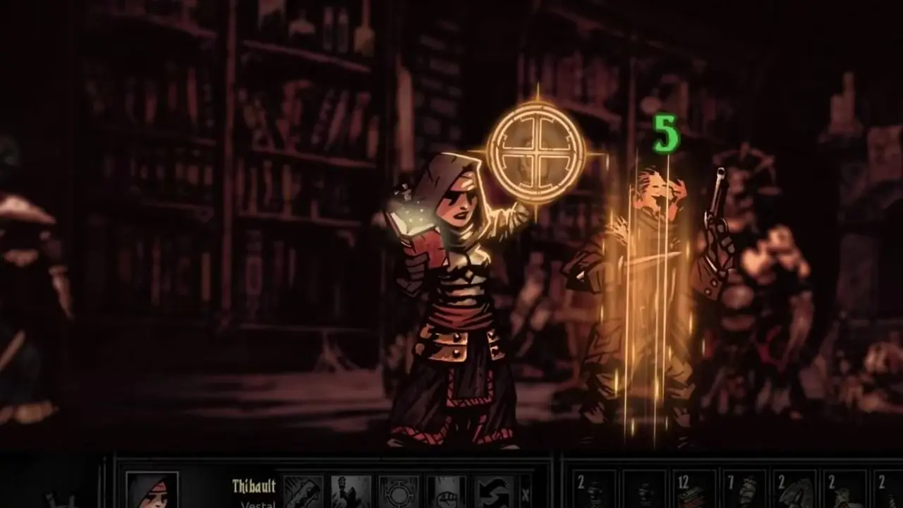 Act 3 Baldur's Gate 3 Lae'zel kijkt uit over Sorcerous Sundries